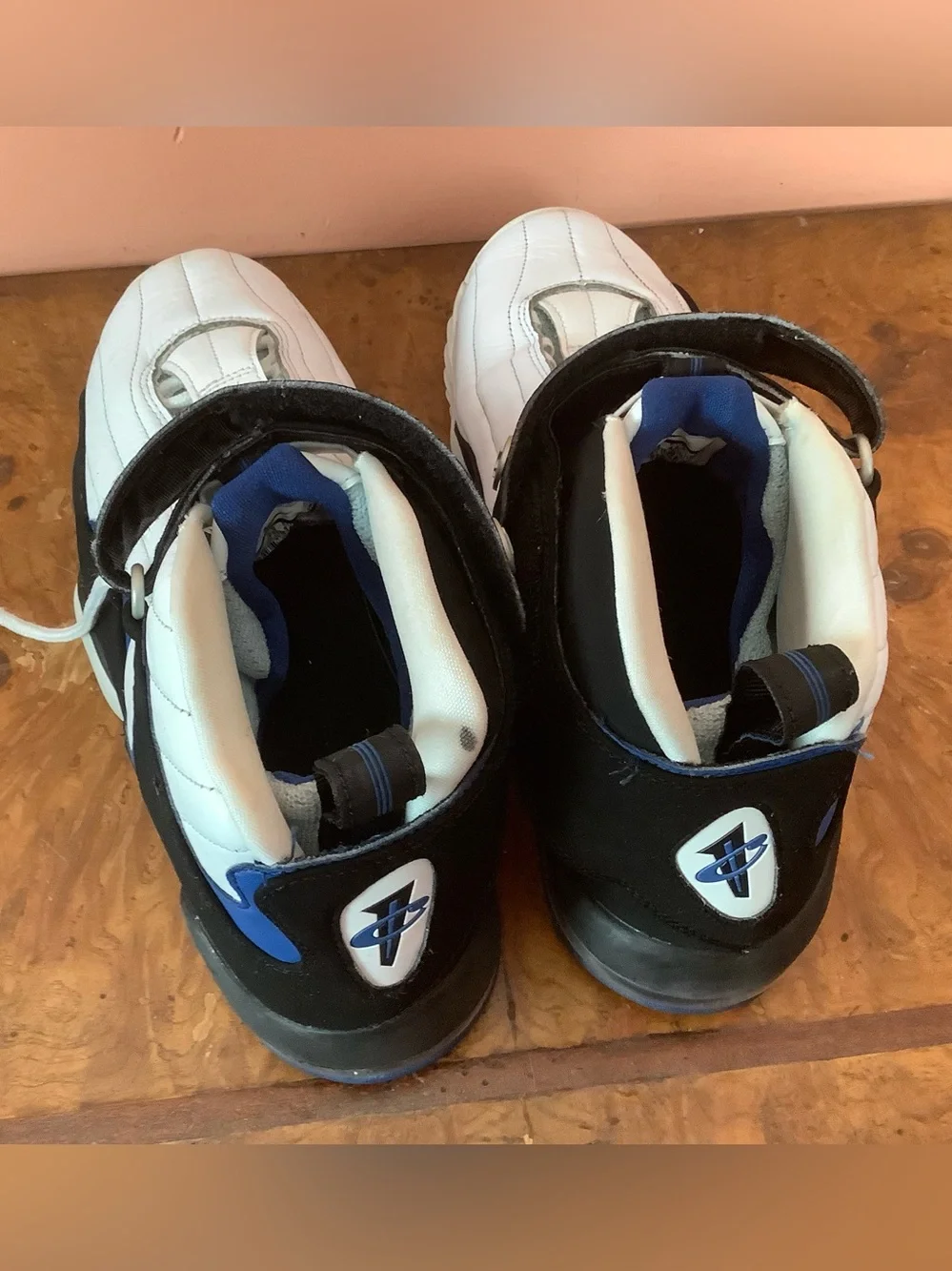 Nike Air Penny 4 OG Orlando Sneakers 864018-100 Men’s Shoes Size 10.5 No Laces
